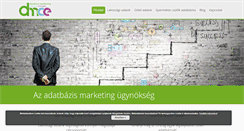 Desktop Screenshot of dce.hu