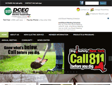 Tablet Screenshot of dce.coop