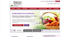 Desktop Screenshot of dce.org